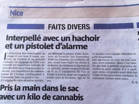 exemple d article de fait divers