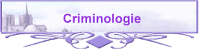 Criminologie